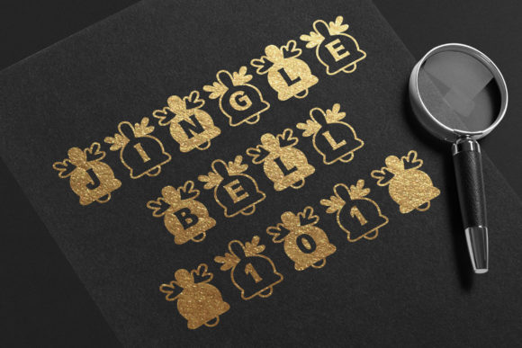 Christmas Bell Font - Preview 3