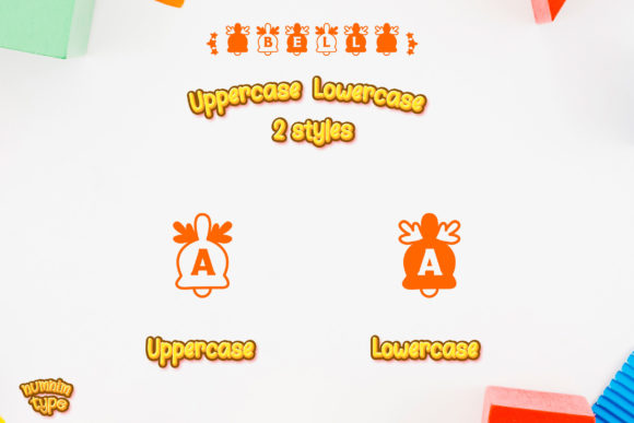 Christmas Bell Font - Preview 4