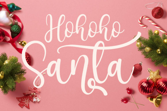 Christmas Family Font - Preview 1