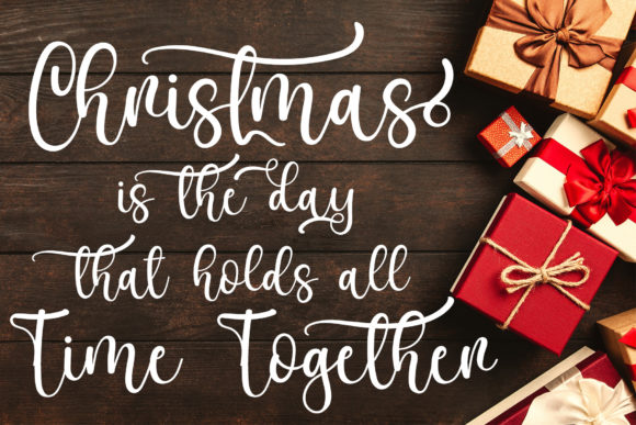 Christmas Family Font - Preview 2