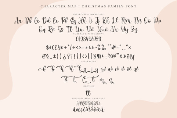 Christmas Family Font - Preview 5