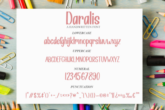 Daralis Font - Preview 5