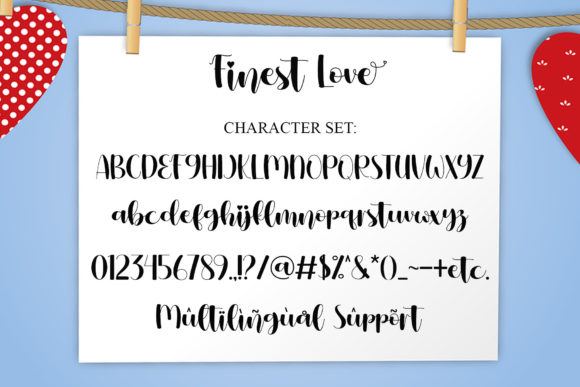 Finest Love Font - Preview 5