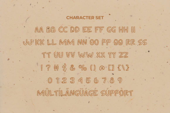 Hang Stick Font - Preview 3