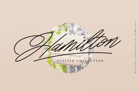 Million Signature Font PNG with transparent background - Preview 5