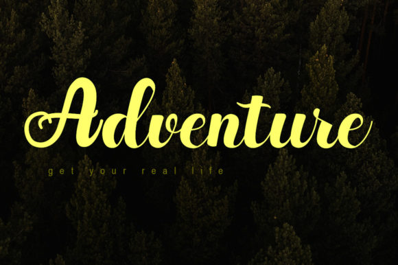Rengganis Font PNG with transparent background - Preview 2