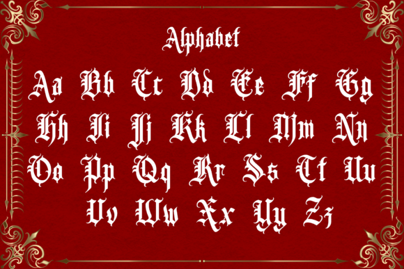 Shention Font PNG with transparent background - Preview 1