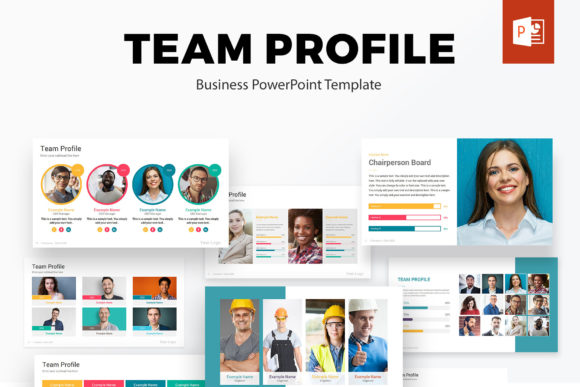 Team Profile PowerPoint Slides Bundle