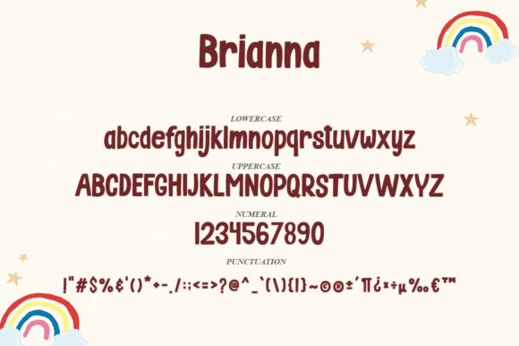 Brianna Font - Preview 5