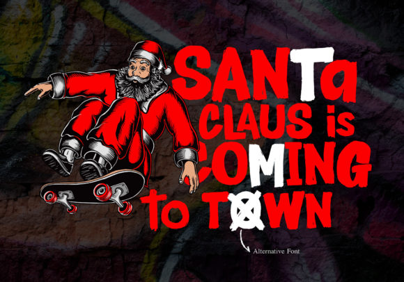 Extreme Xmas Font - Preview 4