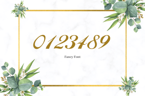 Fancy Font - Preview 2