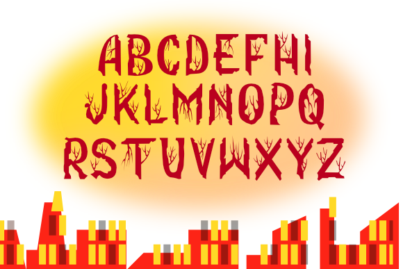 Fyrtez Font - Preview 1