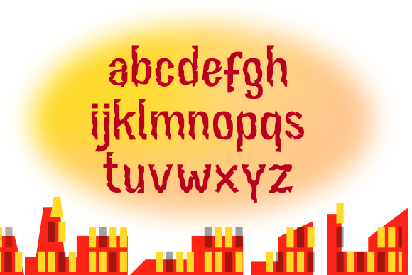 Fyrtez Font - Preview 2