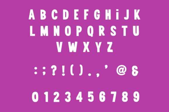 Girly Cute Font - Preview 3
