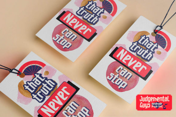 Judgemental Guys Font PNG with transparent background - Preview 2