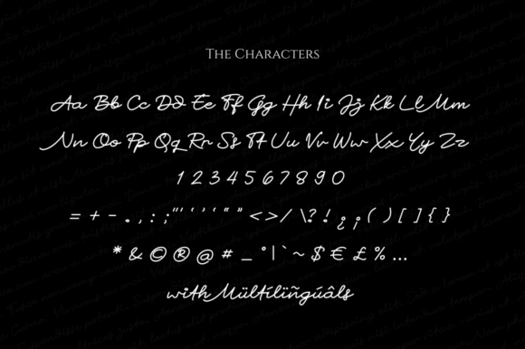 Alternative Line Font - Preview 5