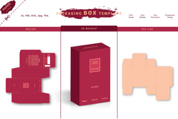 Premium Packaging Box Design for All Ind Graphic by sumonuix · Creative ...