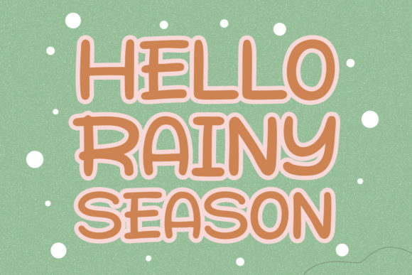 Bubbly Kids Font - Preview 4
