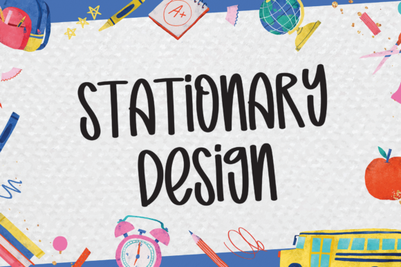 Christmas Homework Font - Preview 1