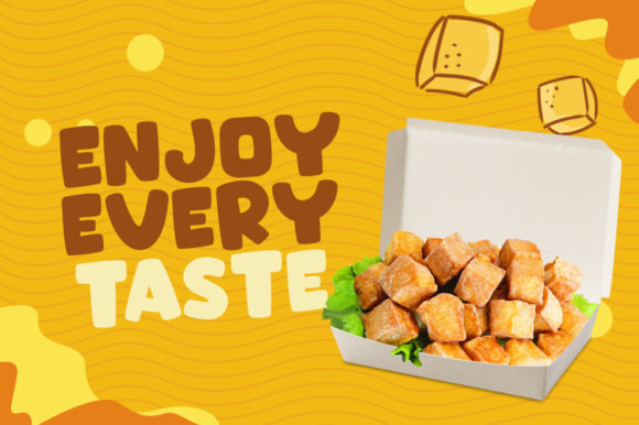 Crispy Tofu Font - Preview 1