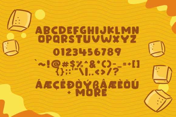 Crispy Tofu Font - Preview 3
