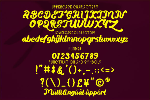 El Cantika Font PNG with transparent background - Preview 5