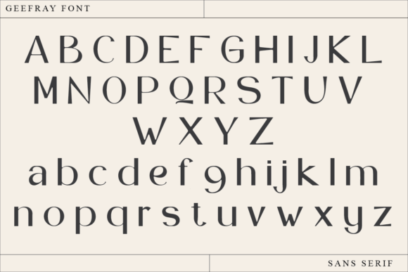 Geefray Font - Preview 6