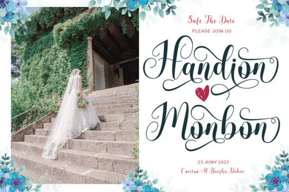 Handion Font - Preview 1