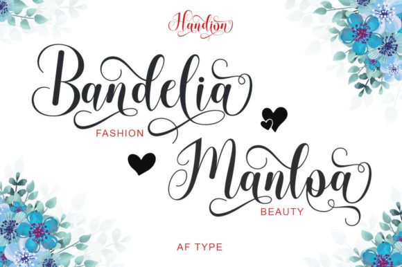Handion Font - Preview 3