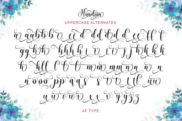 Handion Font - Preview 6
