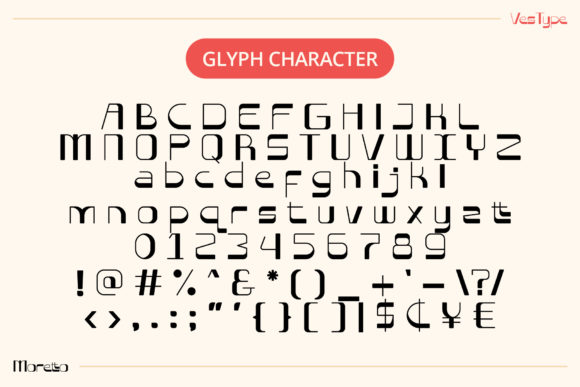 Moretto Font PNG with transparent background - Preview 6