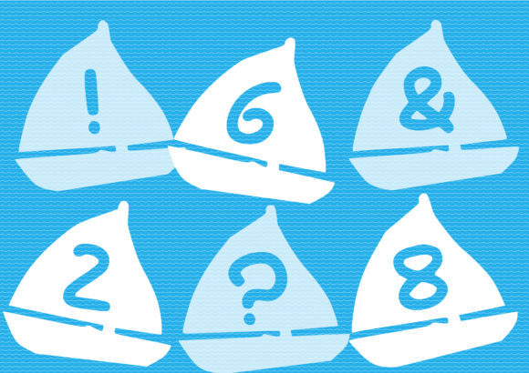 Play Sail Font PNG with transparent background - Preview 2
