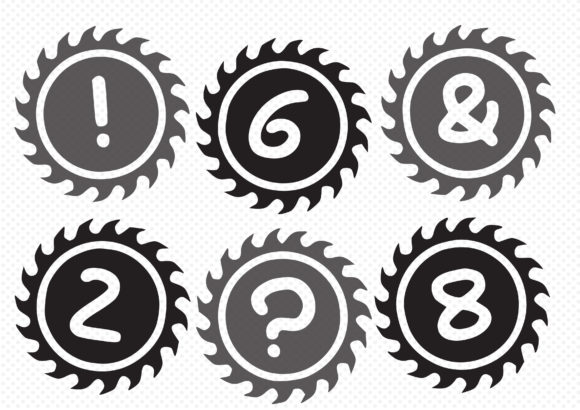 Play Saw Font PNG with transparent background - Preview 2