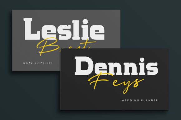 Allershire Font - Preview 3