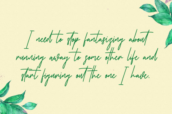 Antrophys Script Font - Preview 1