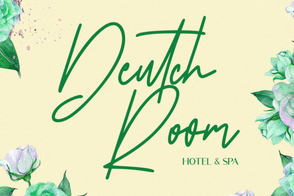 Antrophys Script Font - Preview 2