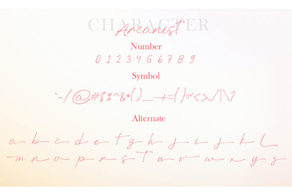Arcanist Font - Preview 6