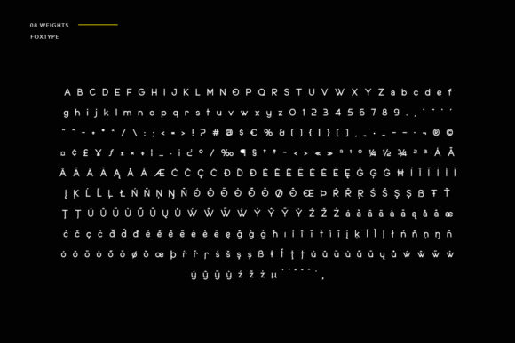 Bonwick Font - Preview 3