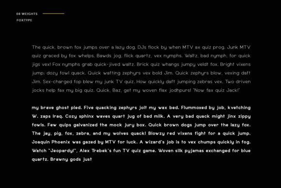 Bonwick Font - Preview 4