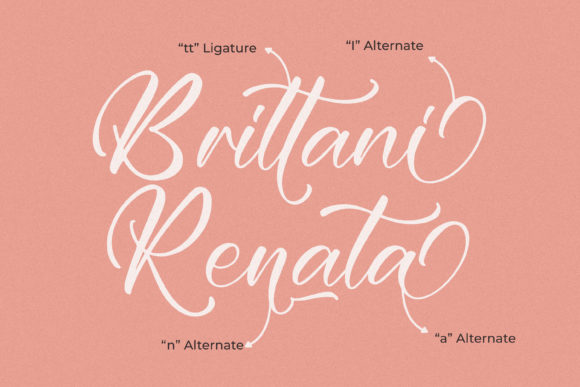 Brittani Renata Font - Preview 2