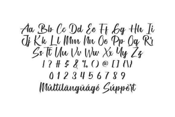 Brushwork Font - Preview 2