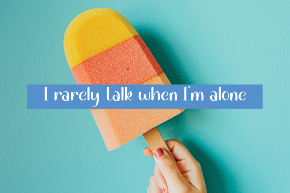 Candy Blue Font - Preview 3
