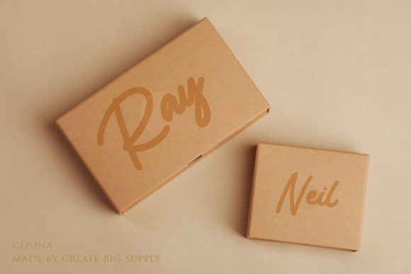 Cliona Script Font - Preview 1