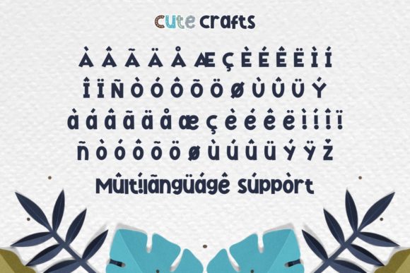 Cute Crafts Font - Preview 5