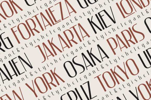 Eshetique Font - Preview 2