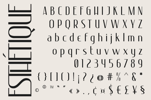 Eshetique Font - Preview 6