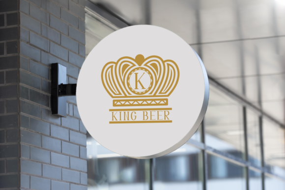 King Crown Font PNG with transparent background - Preview 3