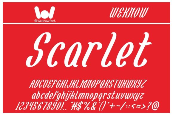 Magenta Flower Font PNG with transparent background - Preview 1
