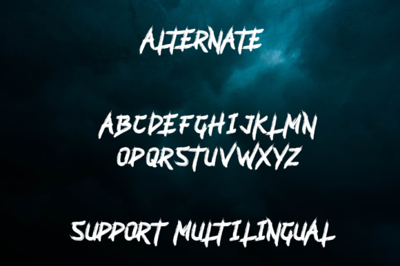 Merathus Font PNG with transparent background - Preview 1