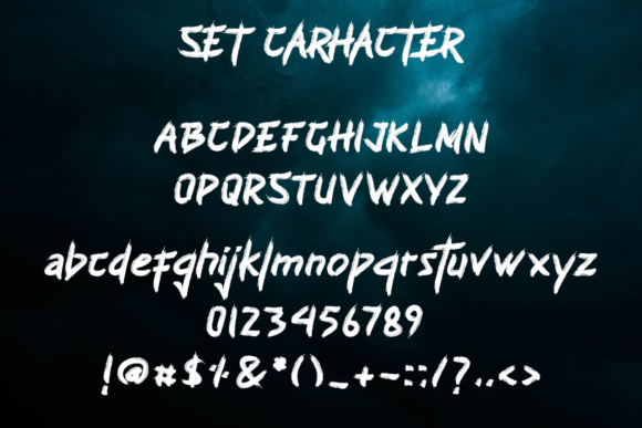 Merathus Font PNG with transparent background - Preview 4